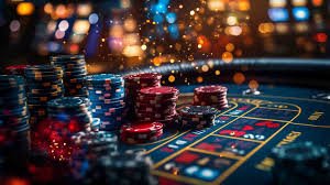 Vibrant new slot and table games showcase on a mobile gaming platform